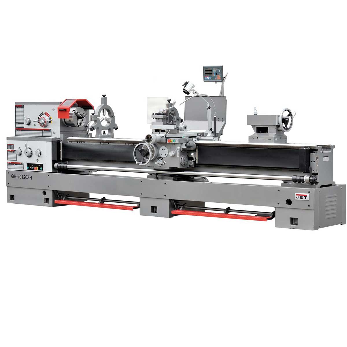 Jet gh-20120 zh dro токарно-винторезный станок серии zh ø500 мм