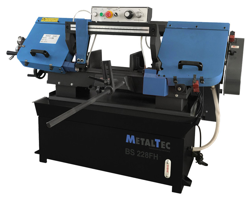 Ленточнопильный станок для резки металла metaltec bs 228 fh