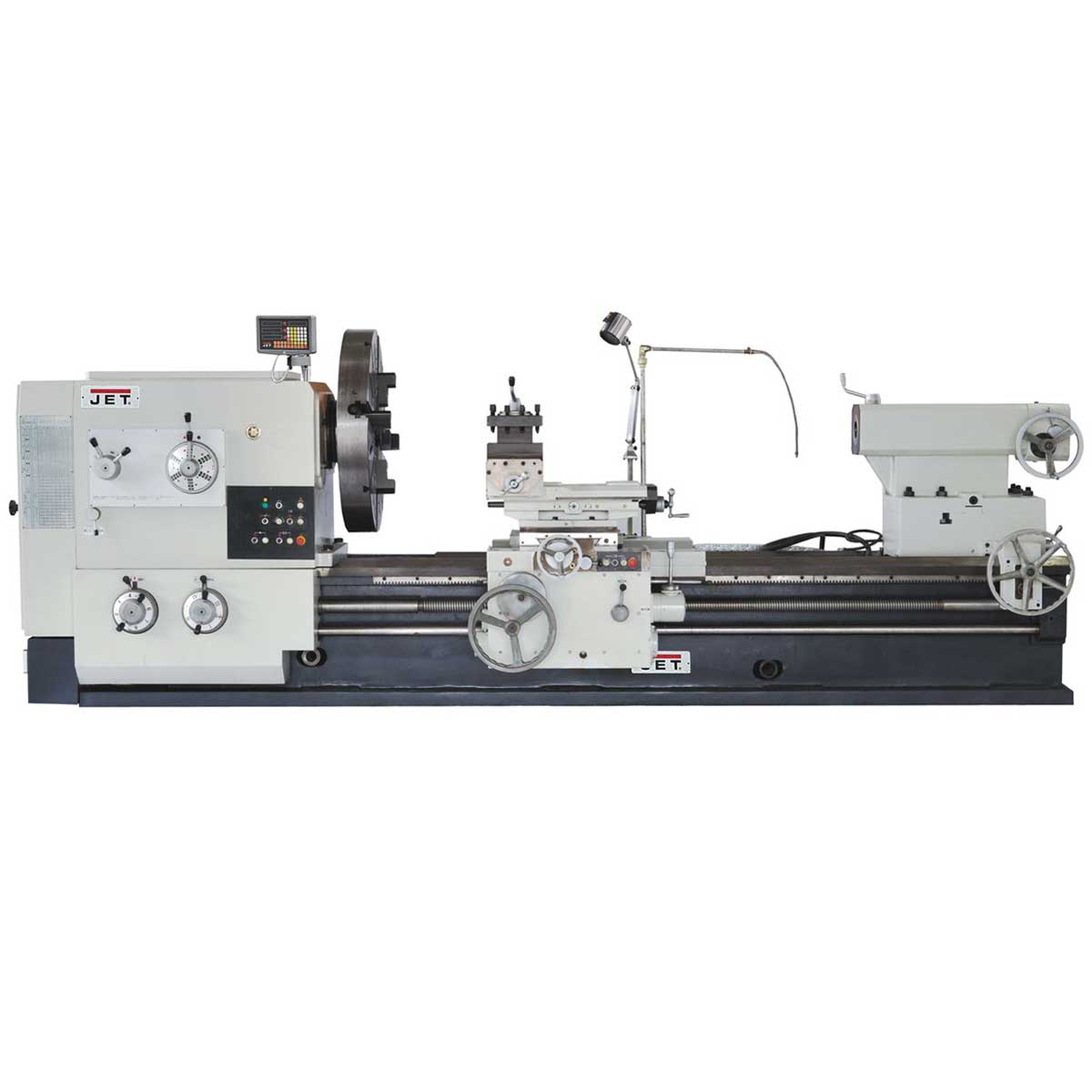 Универсальный токарно-винторезный станок jet gh-50240 zhp dro rfs