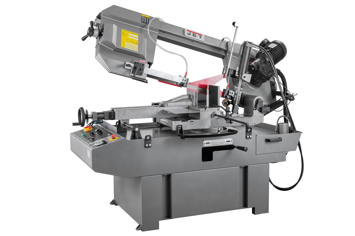 Jet mbs-1420dasp полуавтоматический ленточнопильный станок