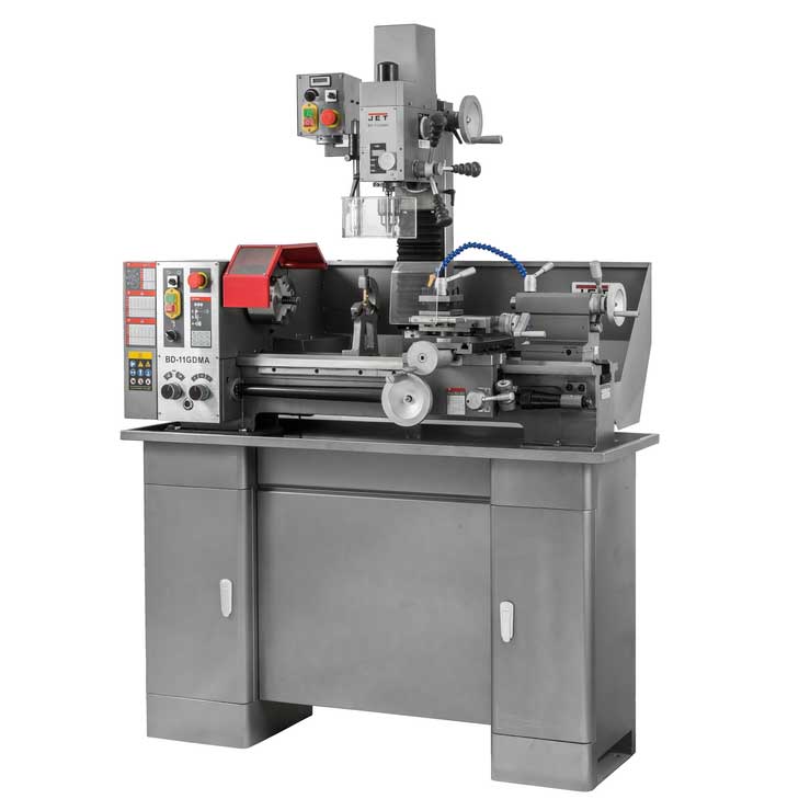 Универсальный токарный станок с фрезерной головой bd-11gdma