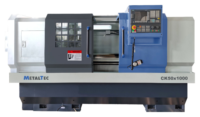 Токарный станок c чпу с прямой станиной metaltec ck 50x1000