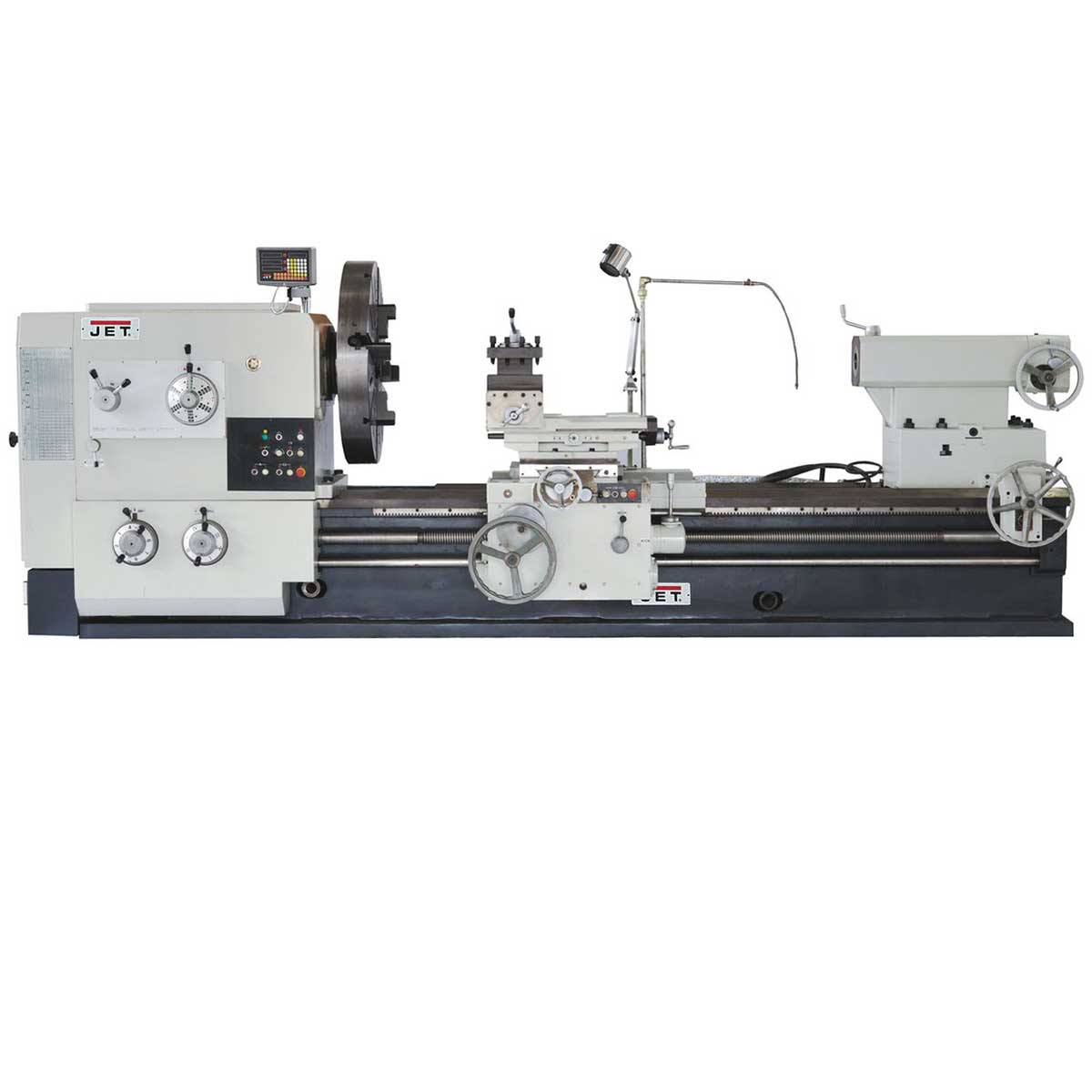 Универсальный токарно-винторезный станок jet gh-64200 zhh dro rfs