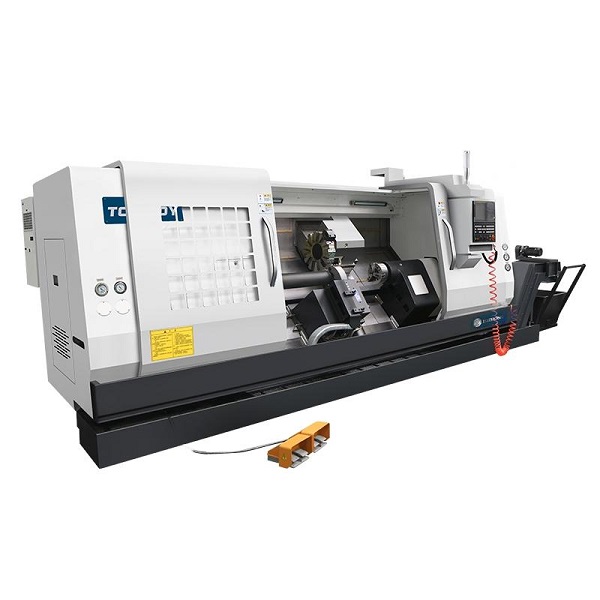 Токарный станок с горизонтальной станиной с чпу tck800y