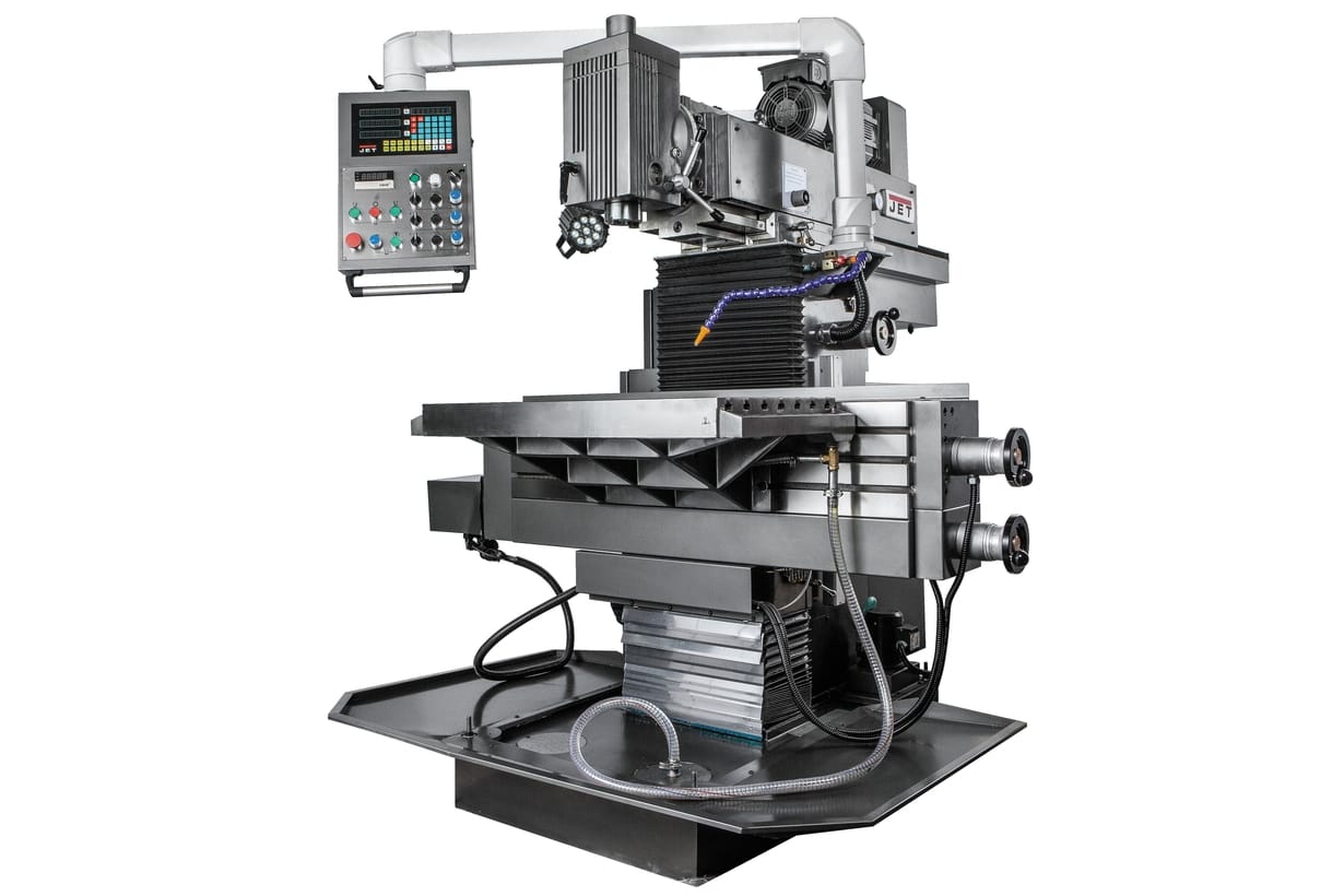 Универсальный фрезерный станок jet jutm-1834 servo dro