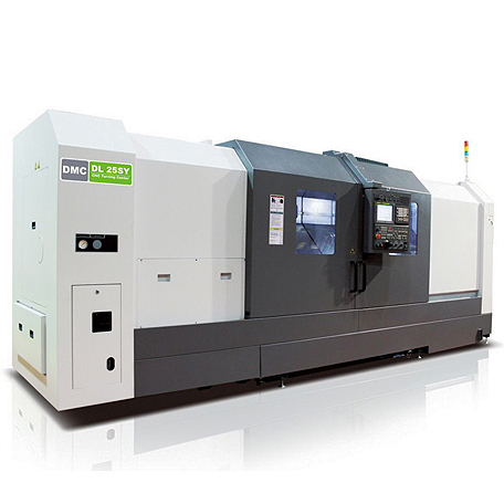 Токарный станок с чпу с функцией фрезерования и осью "y" dmc dl 25sy