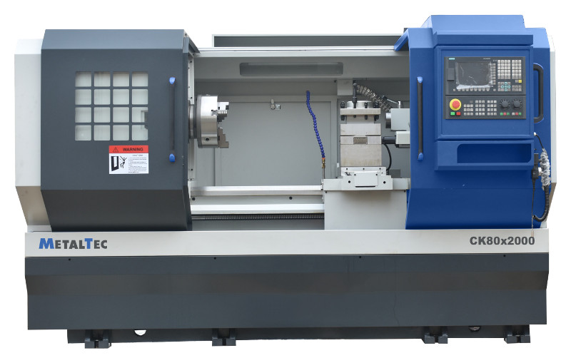 Токарный станок c чпу с прямой станиной metaltec ck 80x2000